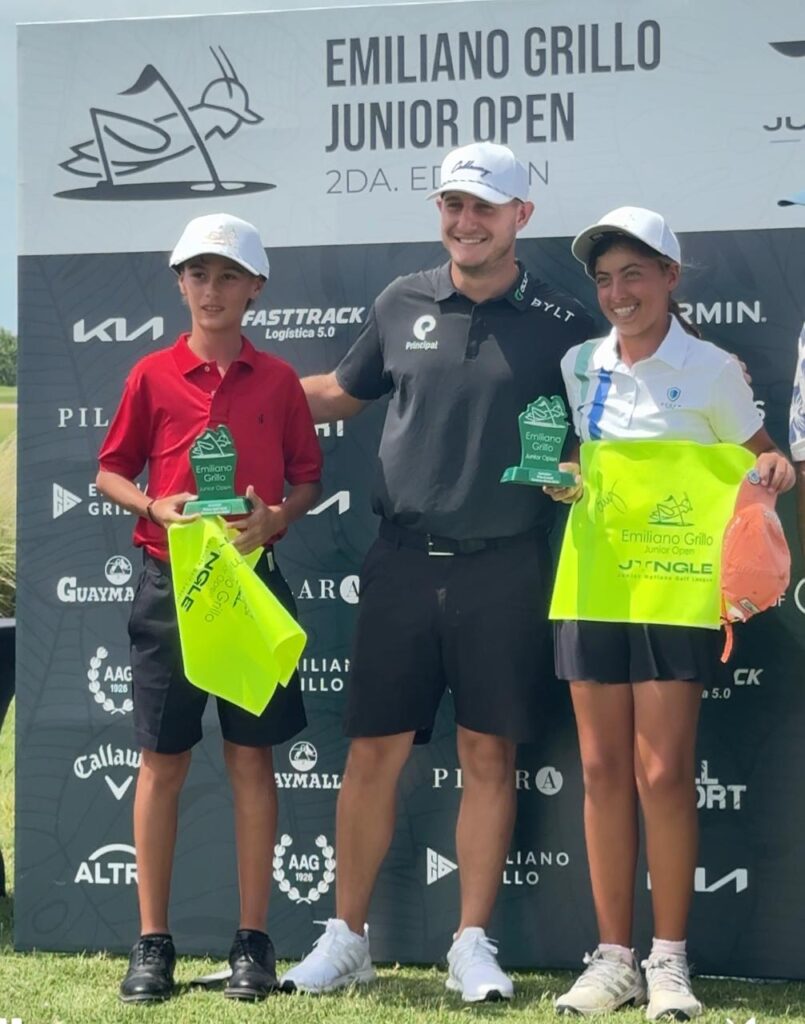 Emiliano Grillo Junior Open 2025: Constantino D’Ascanio, campeón en su categoría.